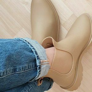 🆕 ZARA ANKLE RAIN BOOTS | ZARA CHELSEA STYLE